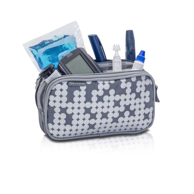 Izotermalna torbica za dijabetes Elite Bags Srebrna OMC 1