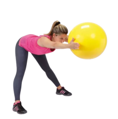 Gymnic pilates lopta žuta - 45cm