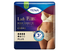 TENA Lady Pants Plus upijajuće gaćice visokog struka bež 